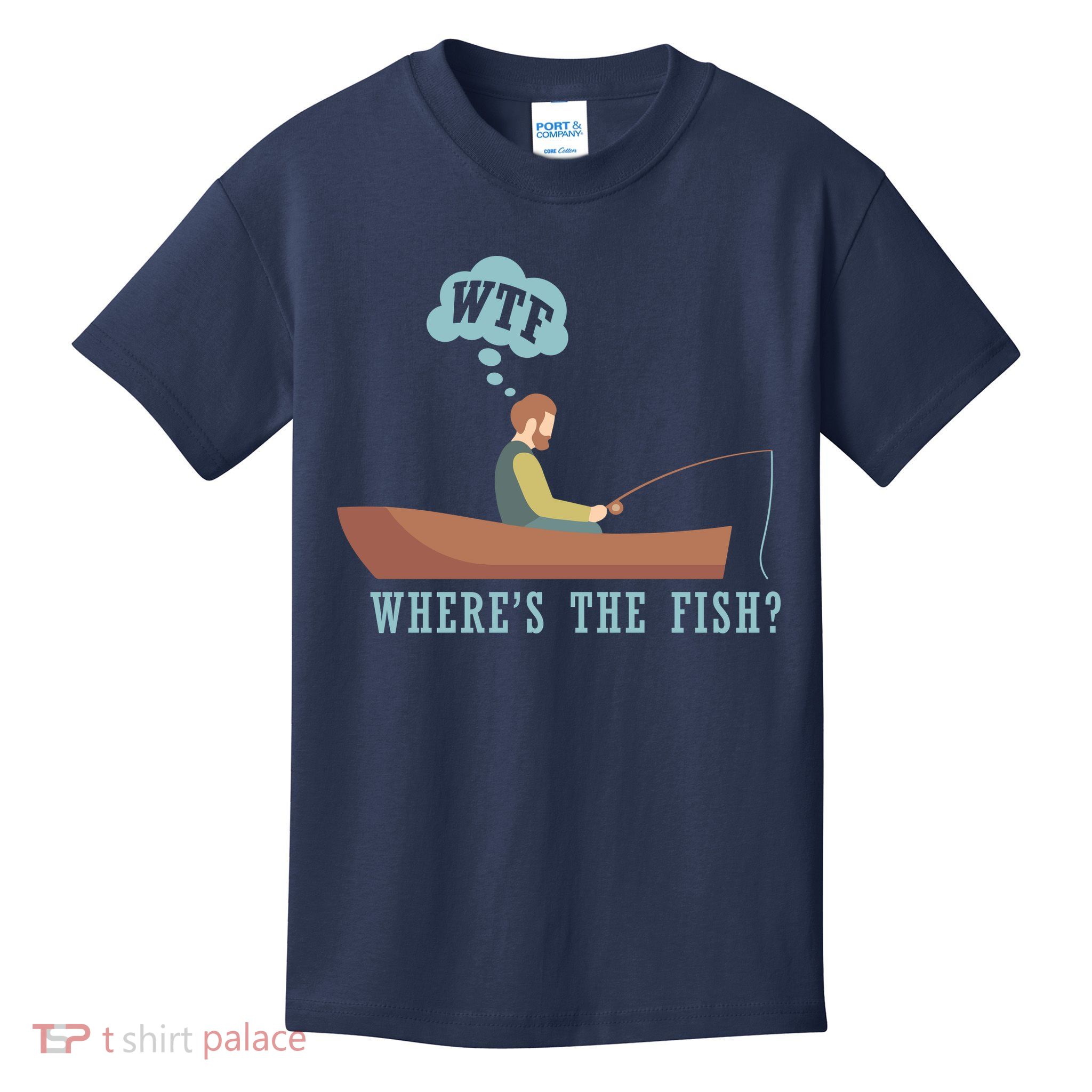 WTF Where The Fish Kids T-Shirt