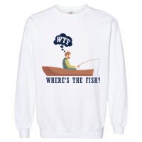 WTF Where The Fish Garment-Dyed Sweatshirt