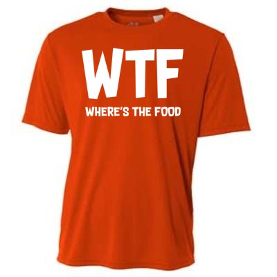 WTF Where's The Food Cooling Performance Crew T-Shirt