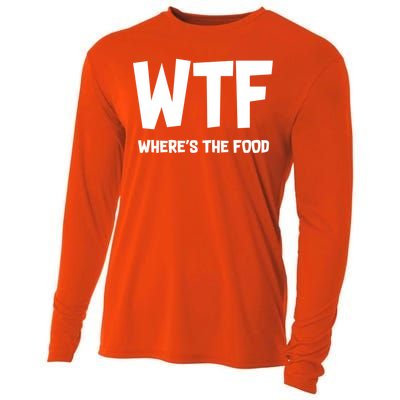 WTF Where's The Food Cooling Performance Long Sleeve Crew