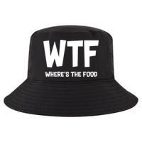 WTF Where's The Food Cool Comfort Performance Bucket Hat