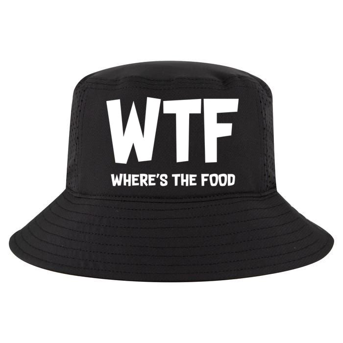 WTF Where's The Food Cool Comfort Performance Bucket Hat