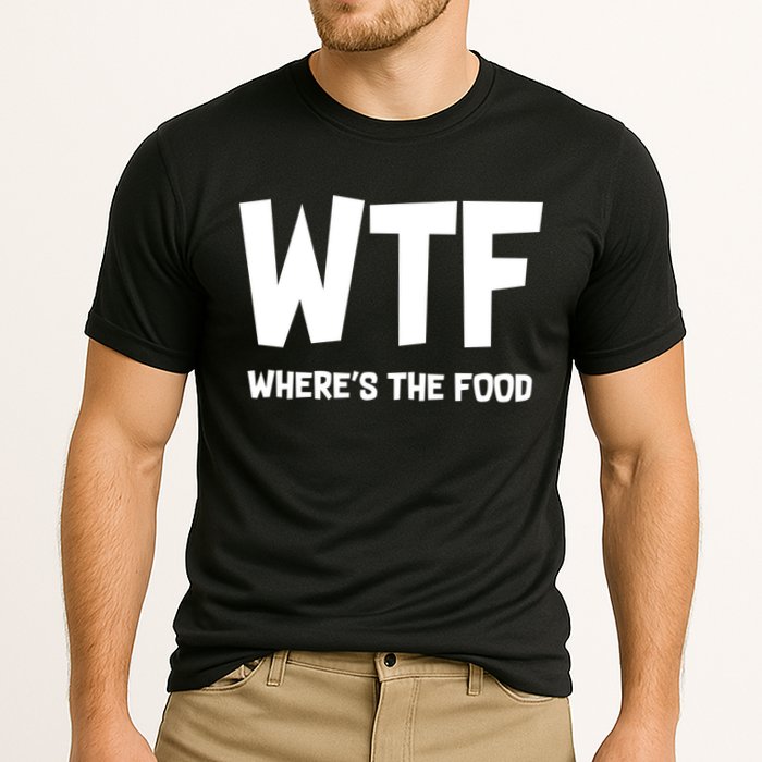 WTF Where's The Food Performance Shirt
