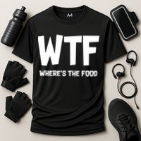 WTF Where's The Food Performance Shirt