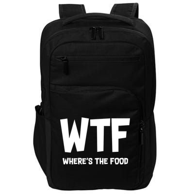 WTF Where's The Food Impact Tech Backpack