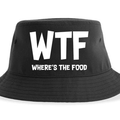 WTF Where's The Food Sustainable Bucket Hat