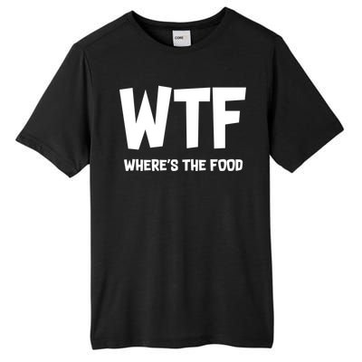 WTF Where's The Food Tall Fusion ChromaSoft Performance T-Shirt