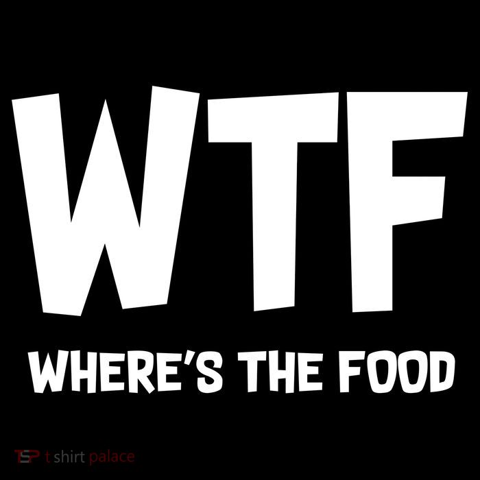 WTF Where's The Food Ladies Essential Flowy Tank