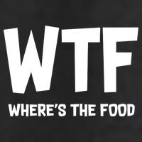 WTF Where's The Food Crop Fleece Hoodie