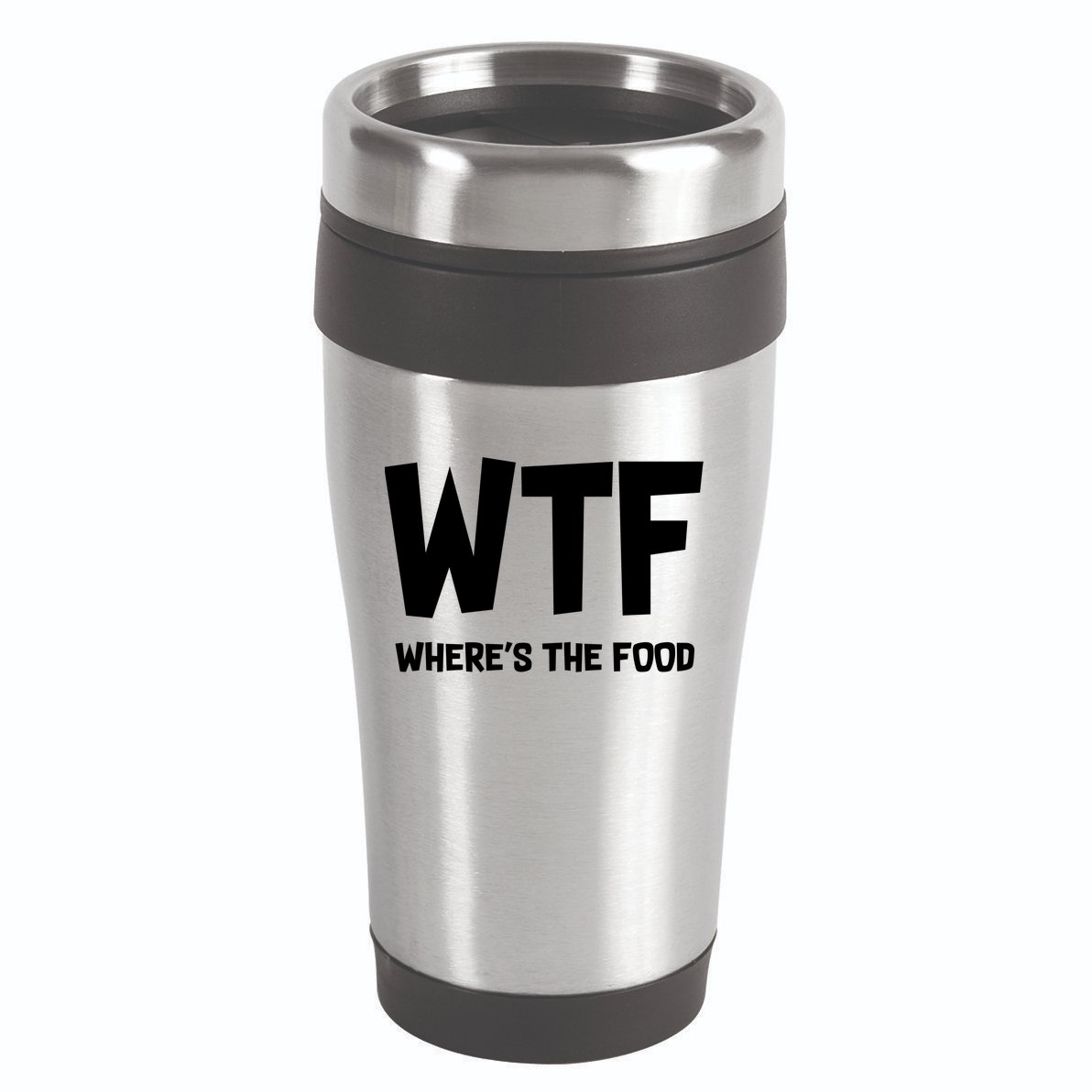 WTF Where's The Food 16oz Travel Tumbler