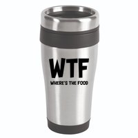 WTF Where's The Food 16oz Travel Tumbler