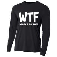 WTF Where's The Food Cooling Performance Long Sleeve Crew