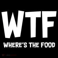 WTF Where's The Food Crop Top