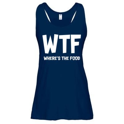 WTF Where's The Food Ladies Essential Flowy Tank