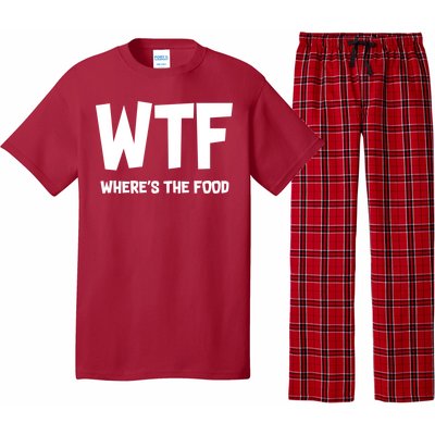 WTF Where's The Food Pajama Set