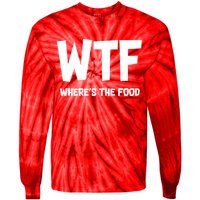 WTF Where's The Food Tie-Dye Long Sleeve Shirt