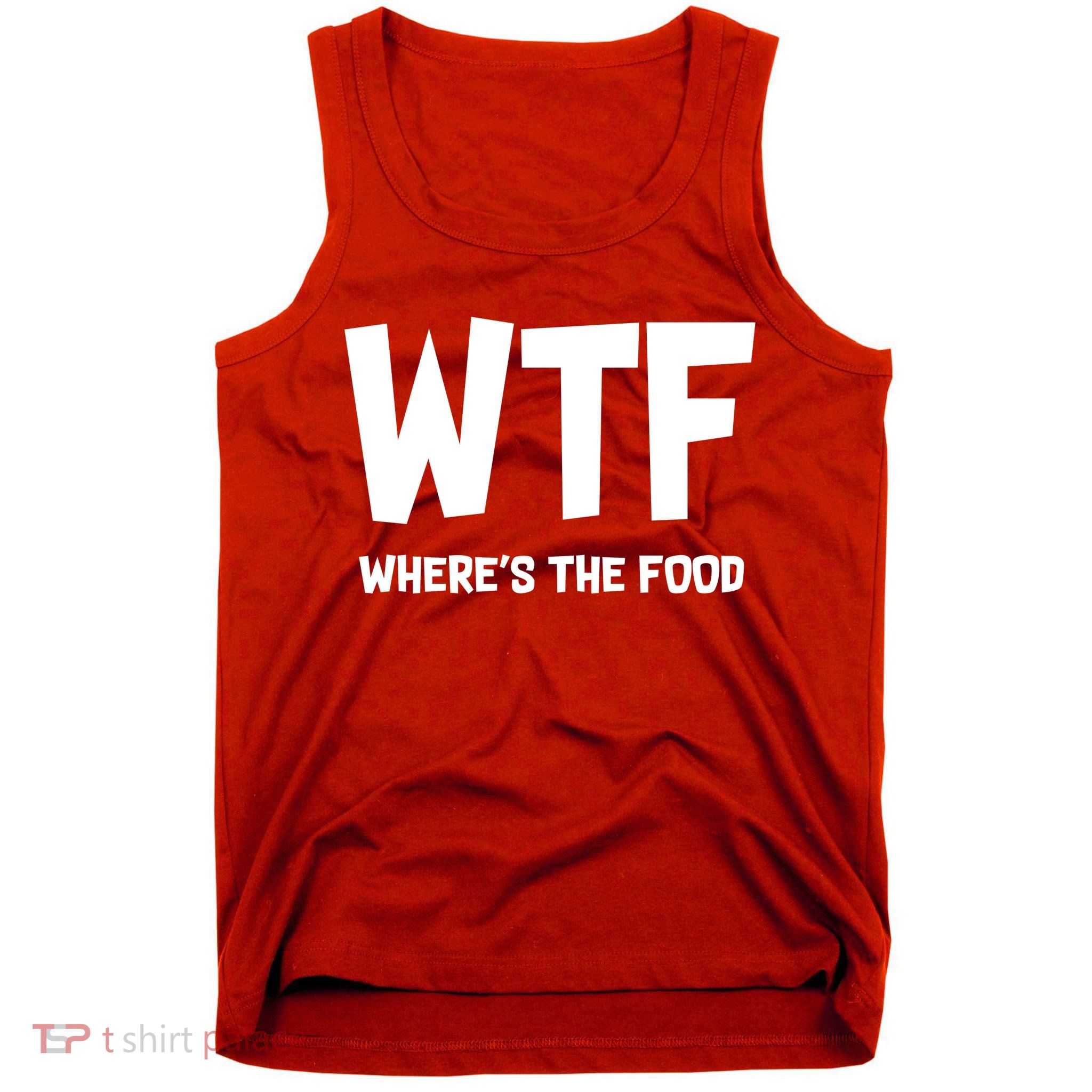 WTF Where's The Food Tank Top