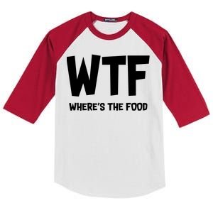 WTF Where's The Food Kids Colorblock Raglan Jersey