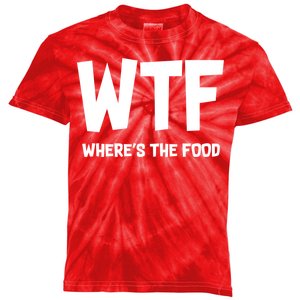 WTF Where's The Food Kids Tie-Dye T-Shirt