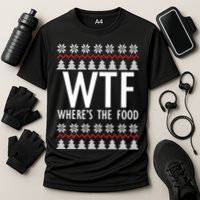 WTF Where's The Food Ugly Performance Shirt