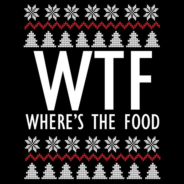 WTF Where's The Food Ugly Performance Shirt