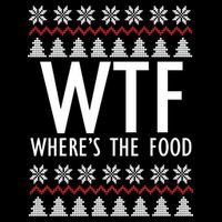 WTF Where's The Food Ugly Flatbill Hat