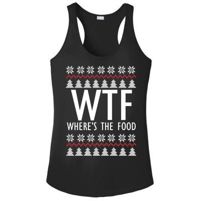 WTF Where's The Food Ugly Ladies PosiCharge Competitor Racerback Tank