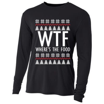 WTF Where's The Food Ugly Cooling Performance Long Sleeve Crew