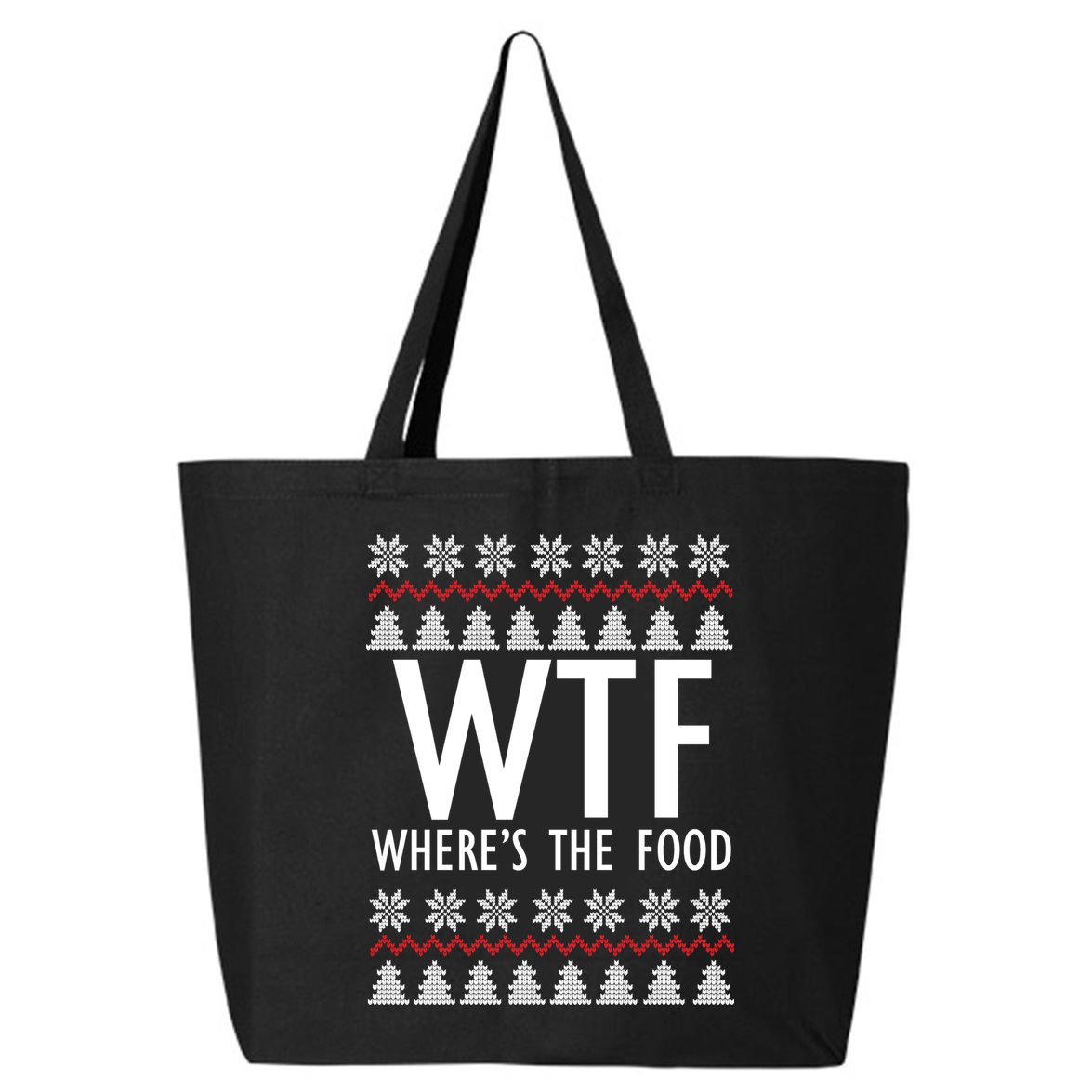 WTF Where's The Food Ugly 25L Jumbo Tote