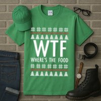 WTF Where's The Food Ugly Tall T-Shirt