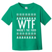 WTF Where's The Food Ugly Toddler T-Shirt