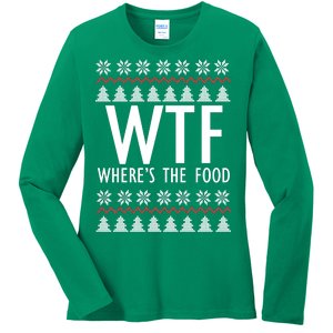 WTF Where's The Food Ugly Ladies Long Sleeve Shirt