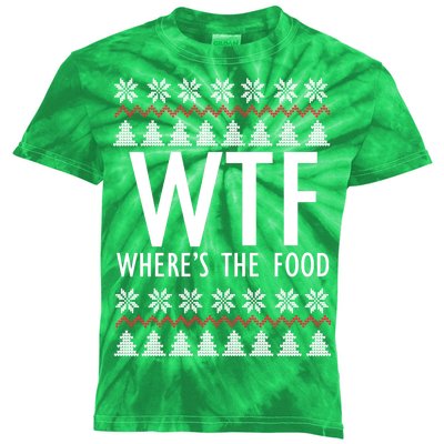 WTF Where's The Food Ugly Kids Tie-Dye T-Shirt