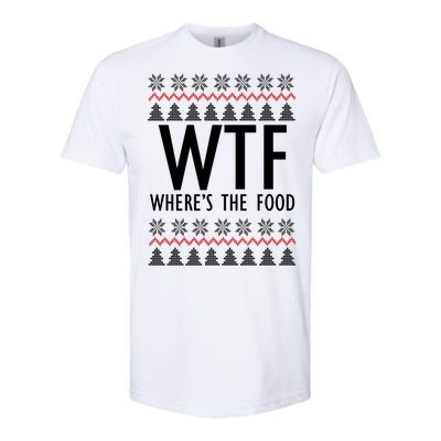 WTF Where's The Food Ugly Softstyle® CVC T-Shirt