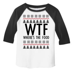 WTF Where's The Food Ugly Toddler Fine Jersey T-Shirt