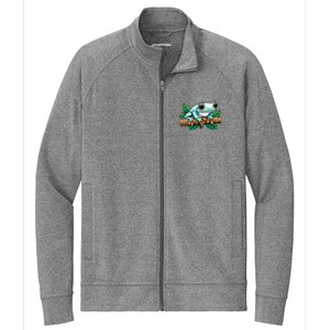 Whites Tree Frog Lover Australian Green Tree Frog Stretch Full-Zip Cadet Jacket