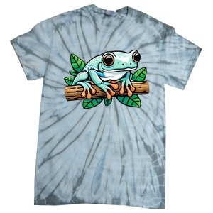 Whites Tree Frog Lover Australian Green Tree Frog Tie-Dye T-Shirt