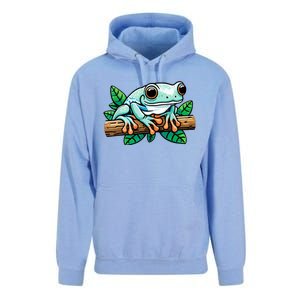 Whites Tree Frog Lover Australian Green Tree Frog Unisex Surf Hoodie