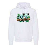 Whites Tree Frog Lover Australian Green Tree Frog Premium Hoodie