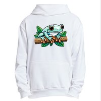 Whites Tree Frog Lover Australian Green Tree Frog Urban Pullover Hoodie