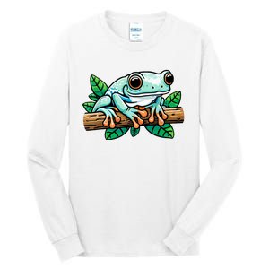 Whites Tree Frog Lover Australian Green Tree Frog Tall Long Sleeve T-Shirt