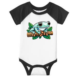 Whites Tree Frog Lover Australian Green Tree Frog Infant Baby Jersey Bodysuit