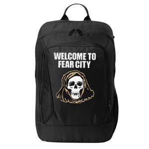 Welcome To Fear City Nyc New York 1977 Tourism Distressed Gift City Backpack