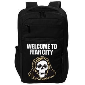 Welcome To Fear City Nyc New York 1977 Tourism Distressed Gift Impact Tech Backpack