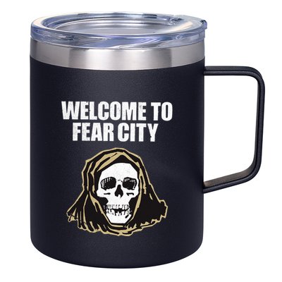 Welcome To Fear City Nyc New York 1977 Tourism Distressed Gift 12oz Stainless Steel Coffee Mug