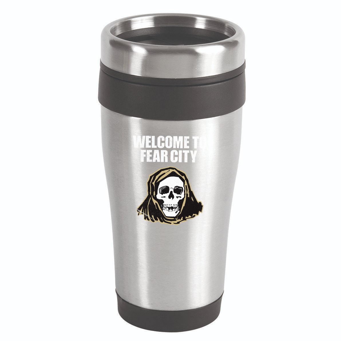 Welcome To Fear City Nyc New York 1977 Tourism Distressed Gift 16oz Travel Tumbler