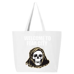 Welcome To Fear City Nyc New York 1977 Tourism Distressed Gift 25L Jumbo Tote