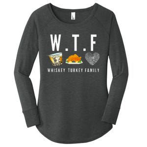 Whiskey Turkey Family Women's Perfect Tri Tunic Long Sleeve Shirt