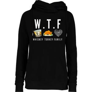 Whiskey Turkey Family Womens Funnel Neck Pullover Hood