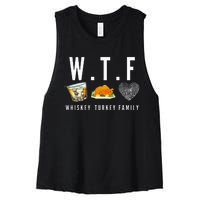 Whiskey Turkey Family Women's Racerback Cropped Tank